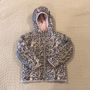 The North Face mossbud swirl reversible jacket